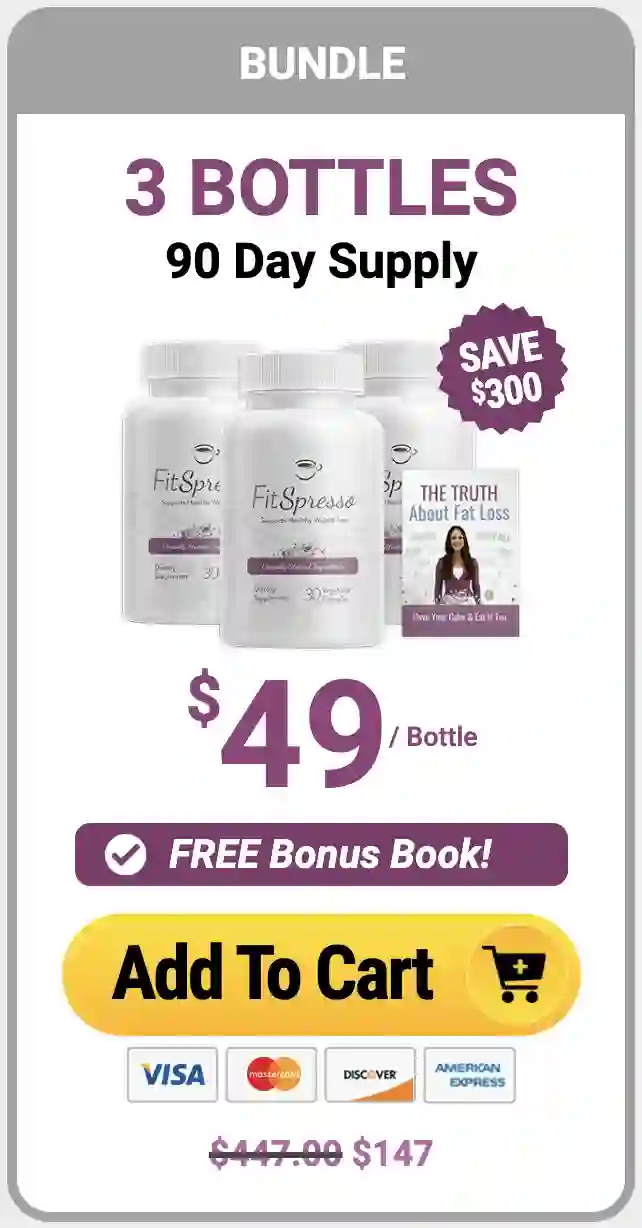 FitSpresso Weight Loss Supplement Price Of 1 Bottle